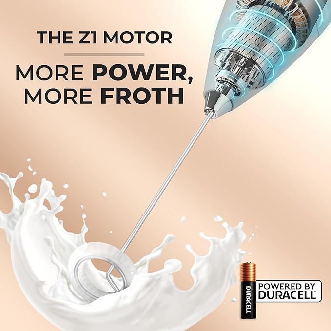 Zulay Kitchen Powerful Milk Frother Wand - Image 4