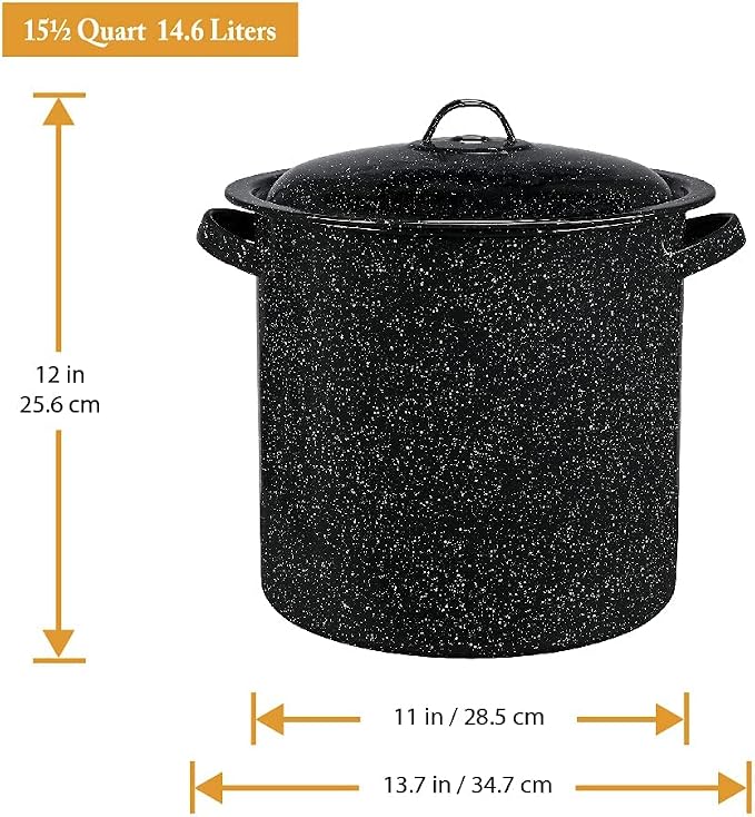 Granite Ware 15.5 Qt Steamer Pot - Image 3