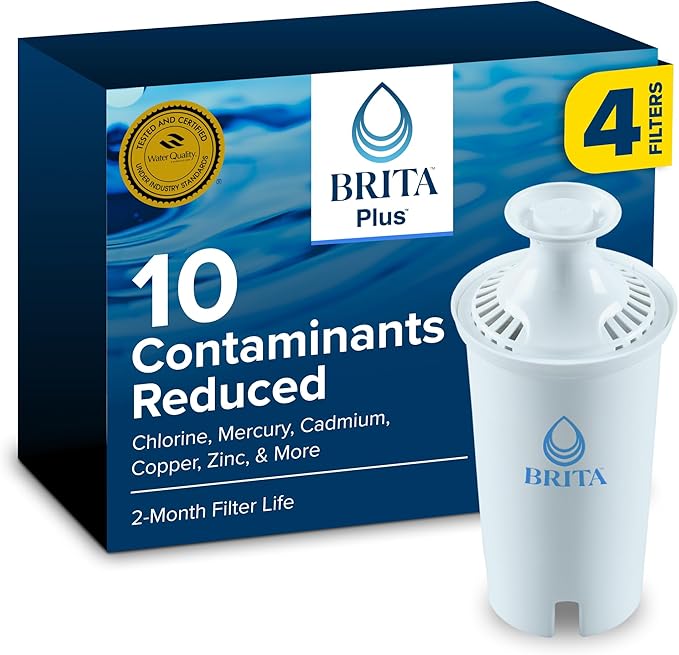 Brita Plus Water Filter, High-Density Replacement Filter by Brita