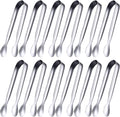 Gejoy 12 Pieces Mini Tongs Stainless Steel Small Sugar Serving Tongs by Unknown