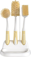Dish Brush Set of 5 with Holder by TrazonProducts