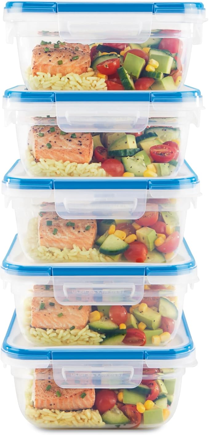 Snapware Plastic Total Solutions Food Storage Containers Set, Airtight & by Snapware