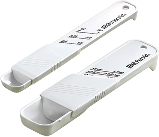 KitchenArt Adjust-A-Teaspoon And Adjust-A-Tablespoon Set, 9 x 3.5 x 0.75 inches - Image 2
