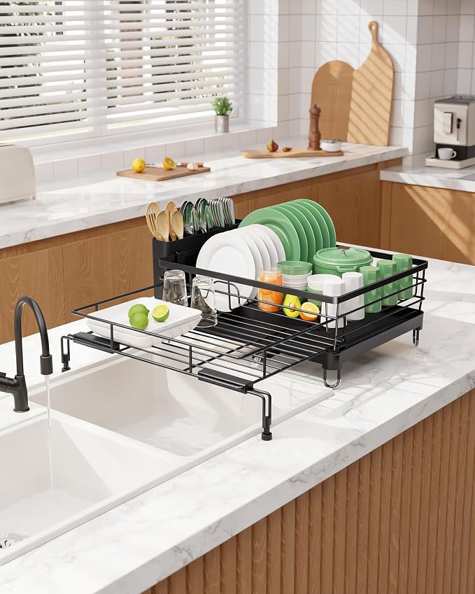 Kitsure Extendable Dish Drying Rack - Image 9
