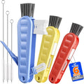 6 Pack Holikme 4 in 1 Cup Lid Cleaning Brush Set by Holikme
