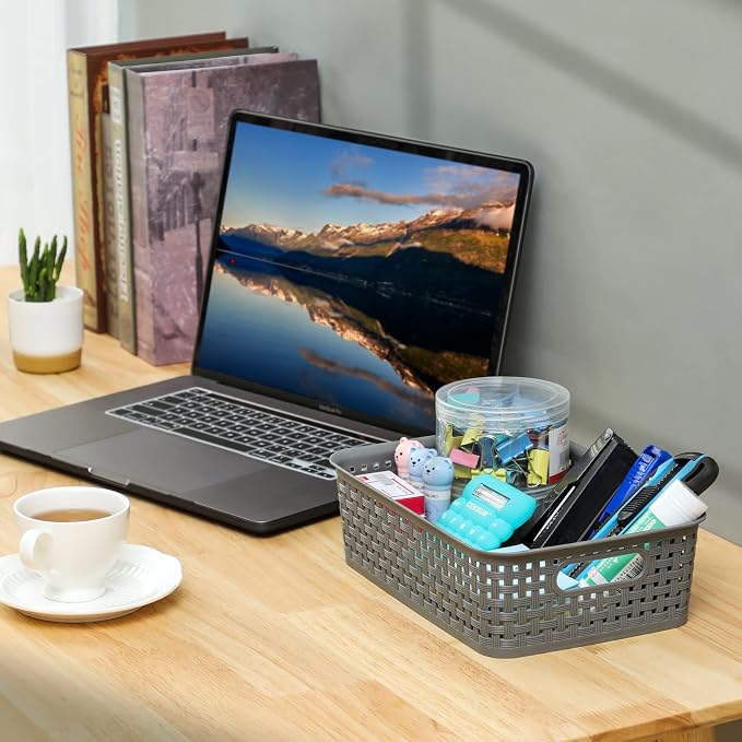NETANY Plastic Storage Baskets - Image 6