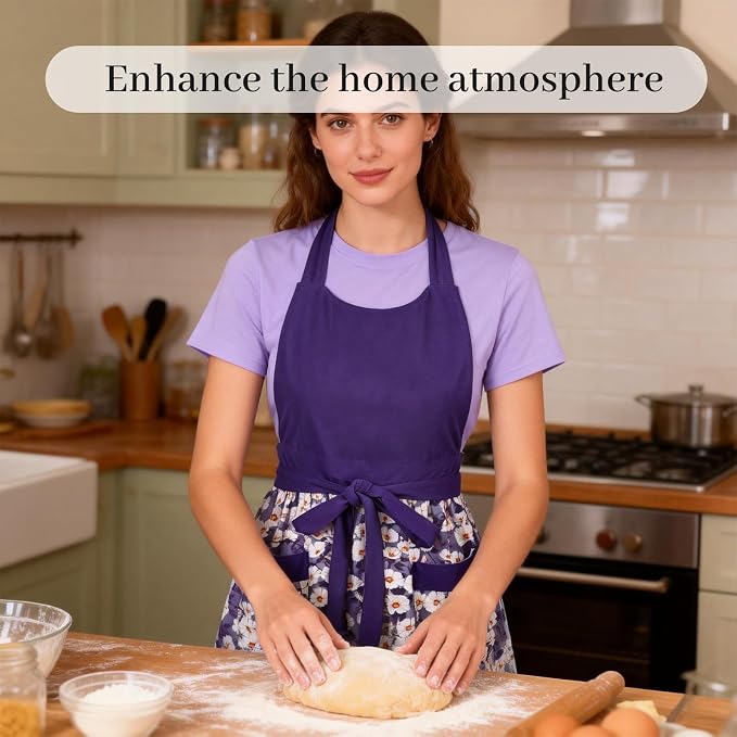 Cute Floral Aprons for Women - Image 4