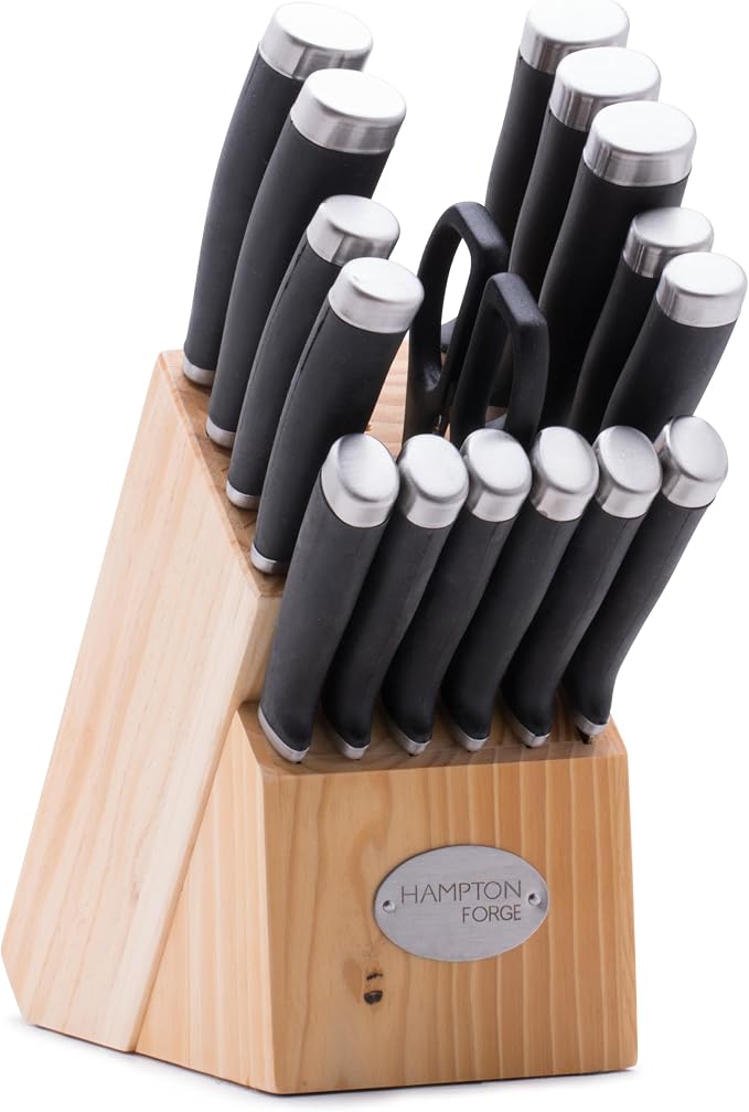 Hampton Forge HMC01B010B Epicure 17-Piece Cutlery Set by HamptonForge