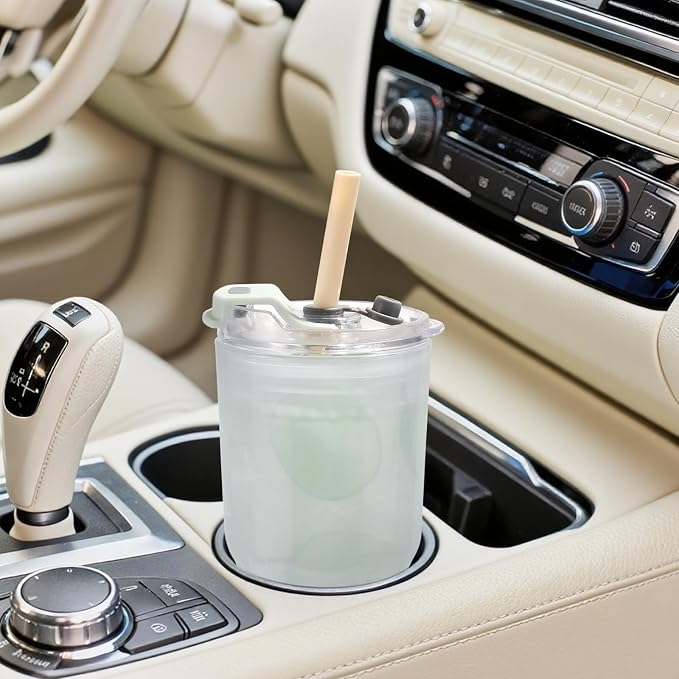 Iced Coffee Cups with Lids: Coffee Bar Accessories - Image 5