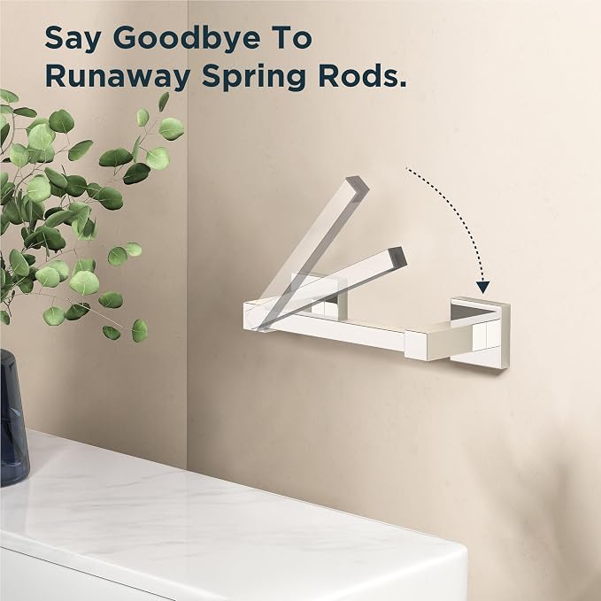 FORIOUS Toilet Paper Holder Set Wall Mount, SUS 304 Stainless Steel Pivoting - Image 6