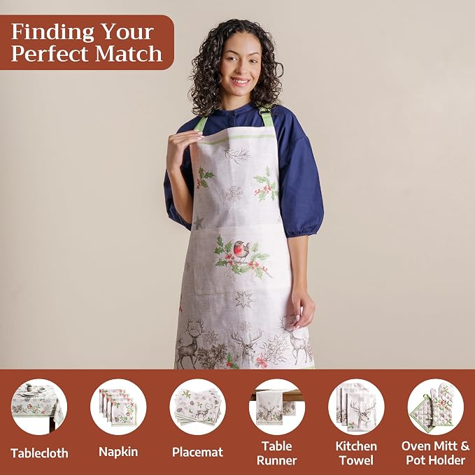 Maison d' Hermine 100% Cotton Apron - Image 5