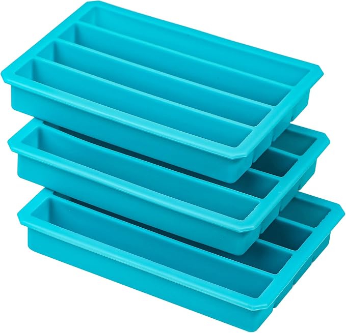Webake Silicone Ice Cube Trays for Water Bottles Ice Cube Mold 12 Cavity by Webake