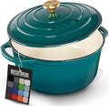 Zulay Kitchen 7.7 Quart Enameled Cast Iron Dutch Oven Pot by ZulayKitchen