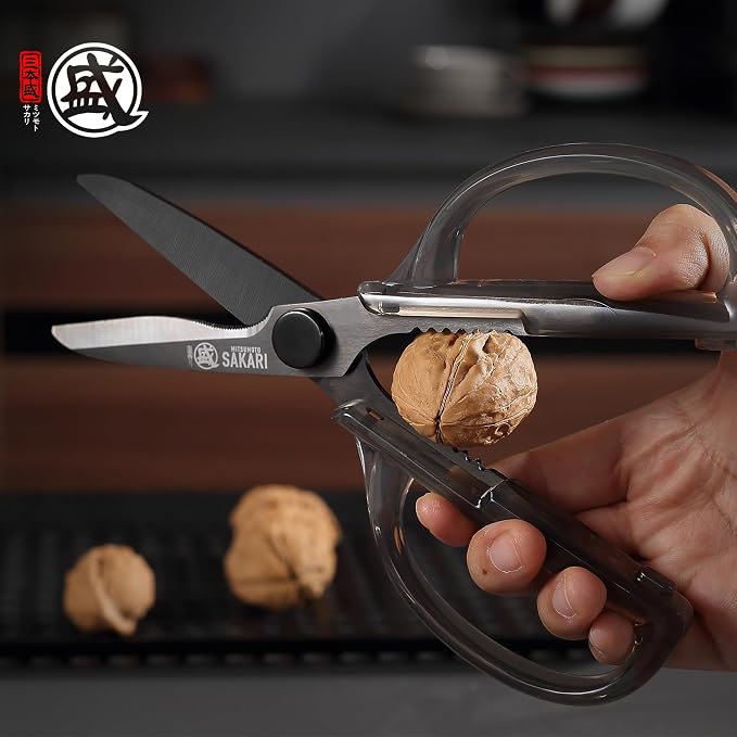 MITSUMOTO SAKARI Japanese Kitchen Scissors, Heavy Duty Detachable Stainless - Image 6