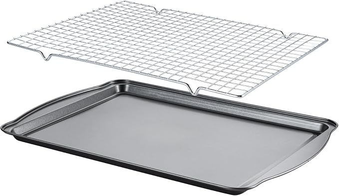 Baking Sheet with Cooling Rack by Gymdin