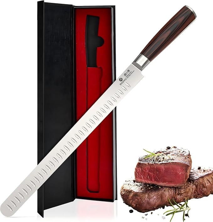 imarku Brisket Knife, 12 Inch Ultra Sharp Carving Slicing Knife by imarku