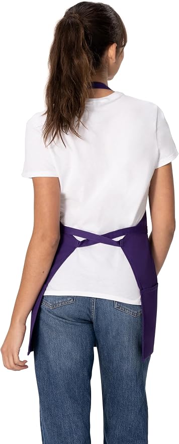 Chef Works Unisex Three Pocket Apron - Image 3