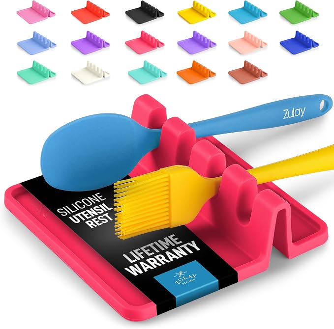 Zulay Kitchen Silicone Utensil Rest by ZulayKitchen