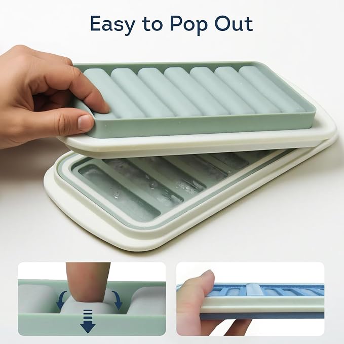 Lily's Home Flexible Silicone Ice Cube Tray - Image 4