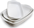 Saffron & Sage Casserole Dish Set of 3 - Baking Dishes for Oven