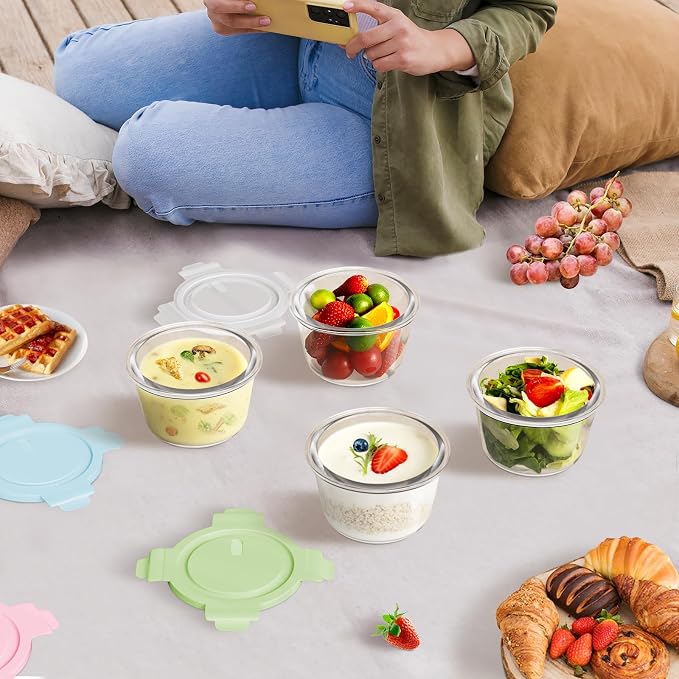 16oz Glass Meal Prep Containers - Image 9