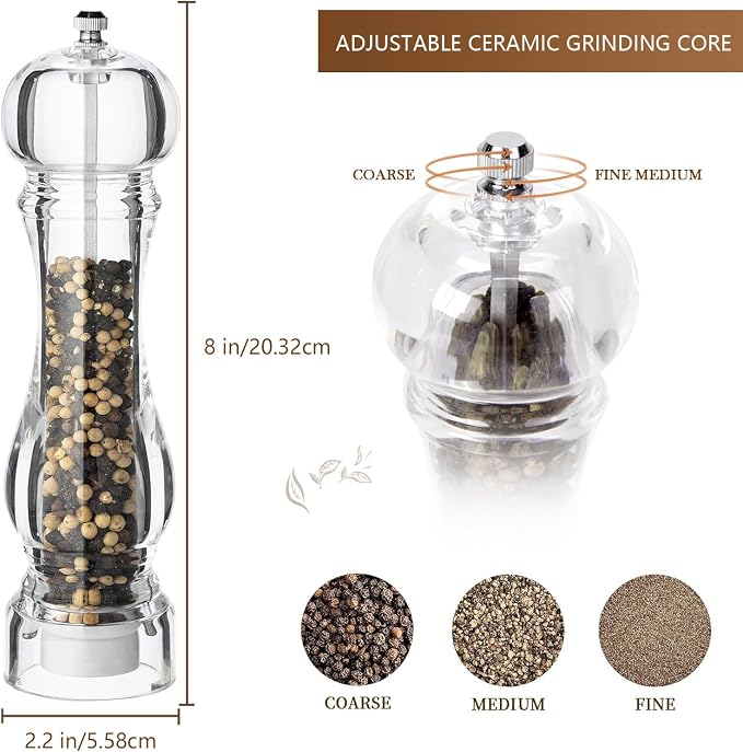 LHS Pepper Mill Grinder Set - Image 3