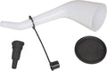 Lisle 18232 Offset Funnel with Cap & Lid Black by Lisle