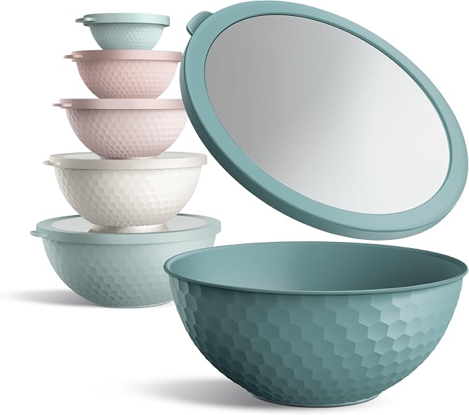 COOK WITH COLOR Mixing Bowls with Lids - Image 2