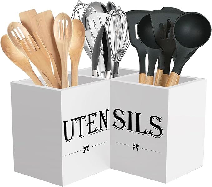 Suli Extra Large Kitchen Utensils Holder by Suli