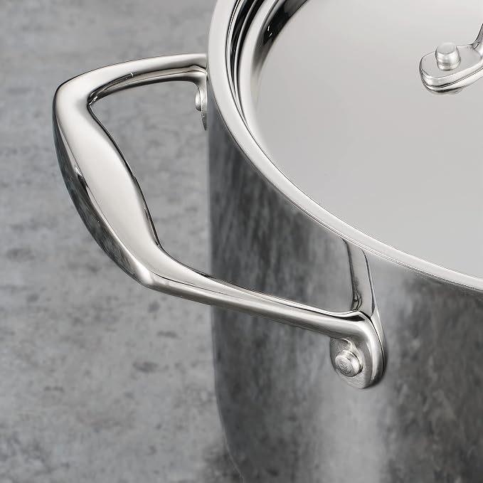 Tramontina Signature Tri-Ply Clad Stainless Steel 4-Quart Sauce Pan - Image 6