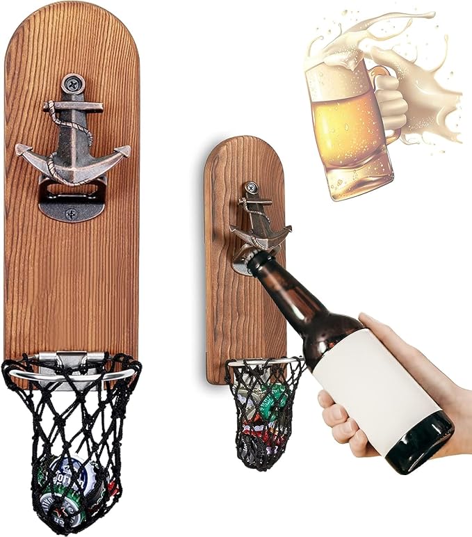 Beer Bottle Opener Wall Mounted by LUCYLANKER