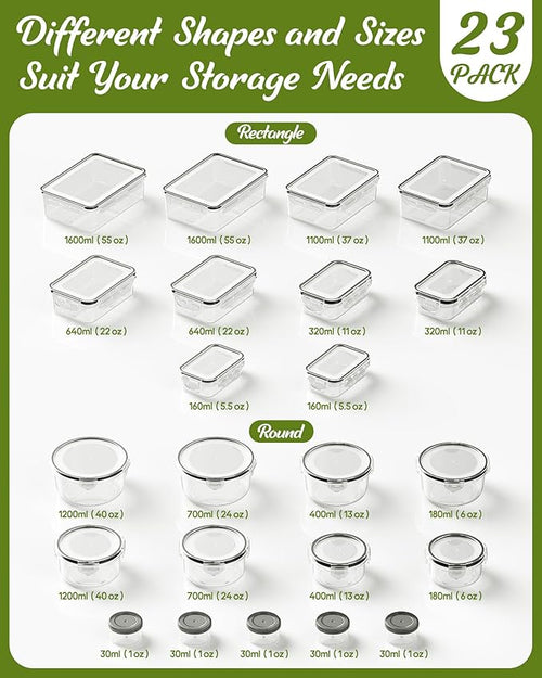 46 Piece Food Storage Containers - Image 2