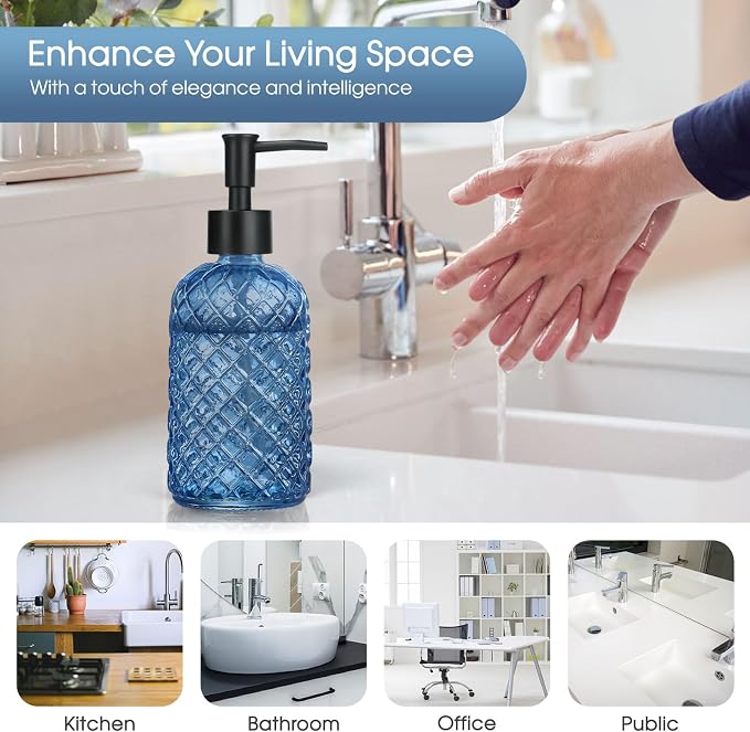 Topsky Gem Glass Soap Dispenser - Image 6
