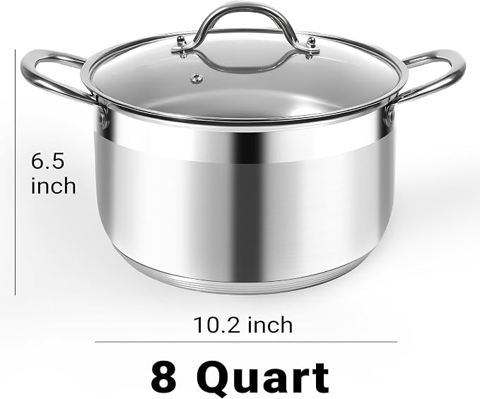 Kirecoo Stainless Steel Stock Pot - Image 2