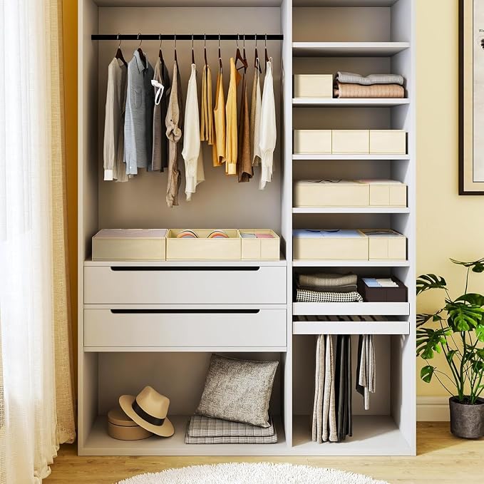 DIMJ Drawer Organizer Clothes, 15 Pack Dresser Organizer, Foldable Closet - Image 7