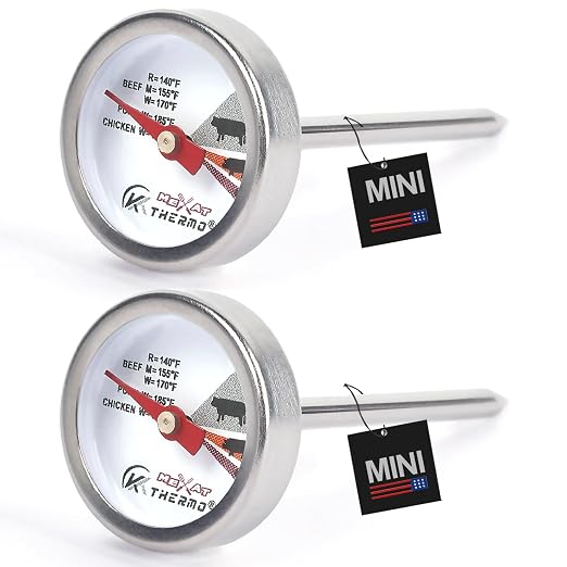 Mini Custom Poultry Meat Thermometer Steak Thermometer by CloudHand