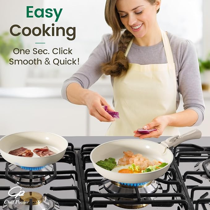 Chef Power Ceramic Cookware Set Non Toxic - Image 7