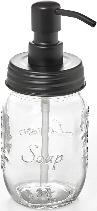 Mason Jar Soap and/or Lotion Dispenser by Industrial+Rewind