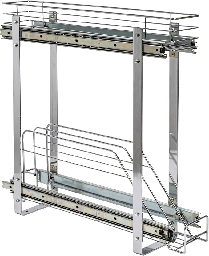 Household Essentials Glidez Multipurpose Chrome-Plated Steel Pull-Out/Slide-Out - Image 7
