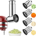 Stainless Steel Slicer Shredder Attachment by HOZODO