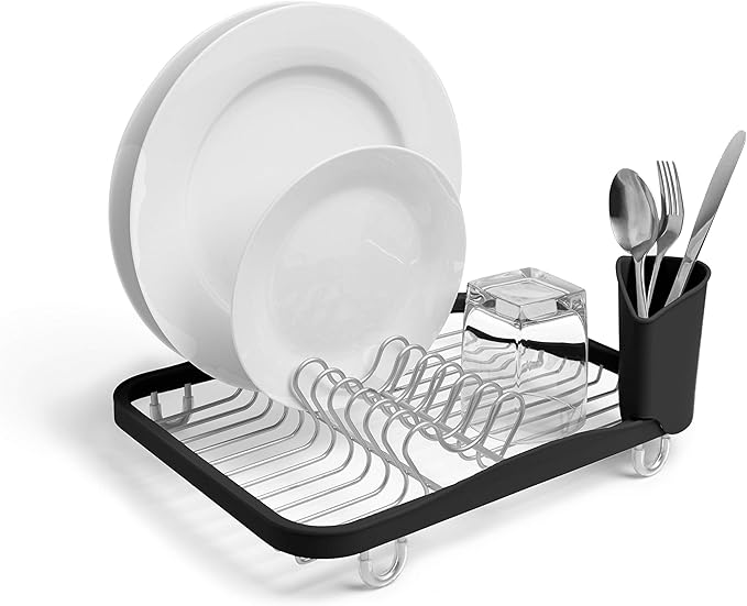 Umbra Sinkin Dish Drying Rack – Drainer Caddy by Umbra