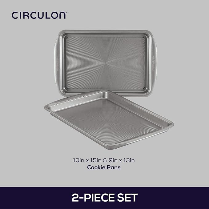 Circulon Bakeware Nonstick Cookie Pan Set, Cookie Sheets - Image 3