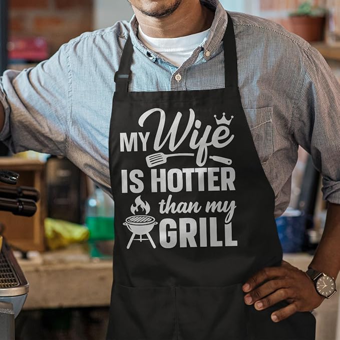 SANDJEST Funny Mens Aprons - Image 5