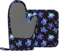 Sea Turtle Oven Mitts and Pot Holders Set by Nmbvcxz