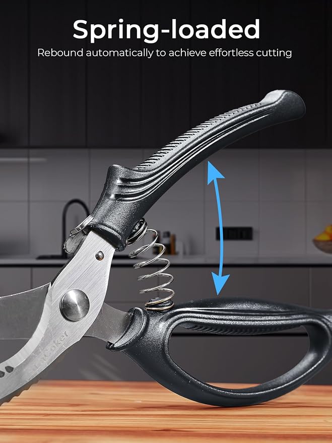 Poultry Shears, Heavy Duty Kitchen Shears - Image 5