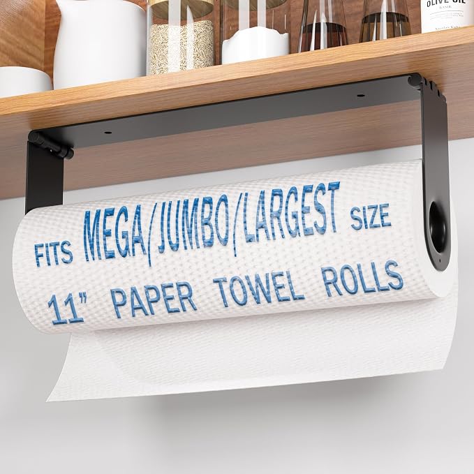 Paper Towel Holder Under Cabinet, Wall Mount Paper Towels Holder by Yorshvil