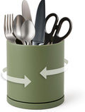 D'vine Dev 360° Rotating Utensil Holder – 5" Kitchen Utensil Crock by DvineDevPlanterPotsandStand