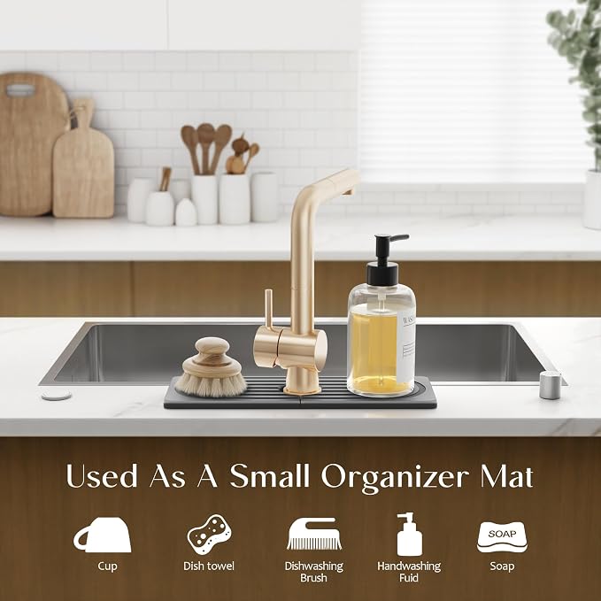 eormoe Faucet Mat for Kitchen Sink - Image 5