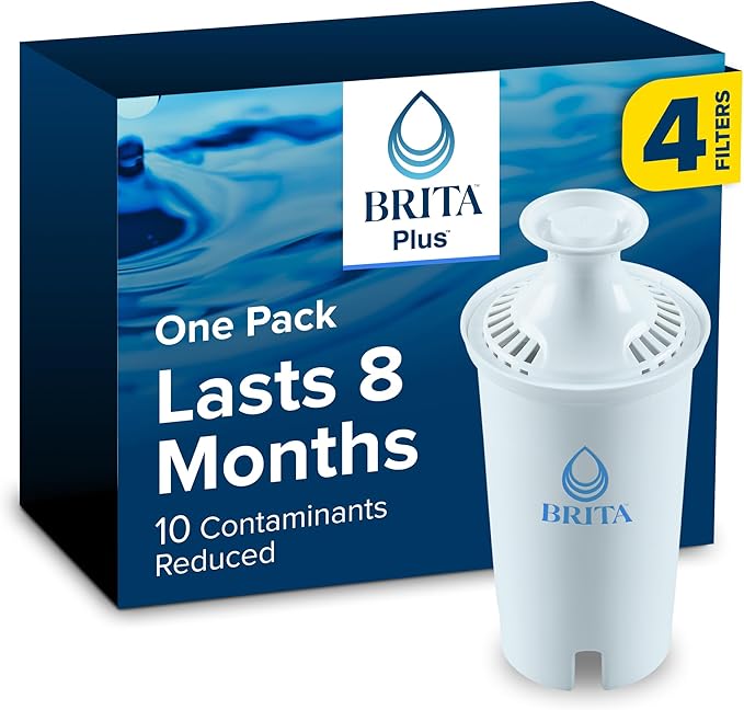Brita Plus Water Filter, High-Density Replacement Filter by Brita