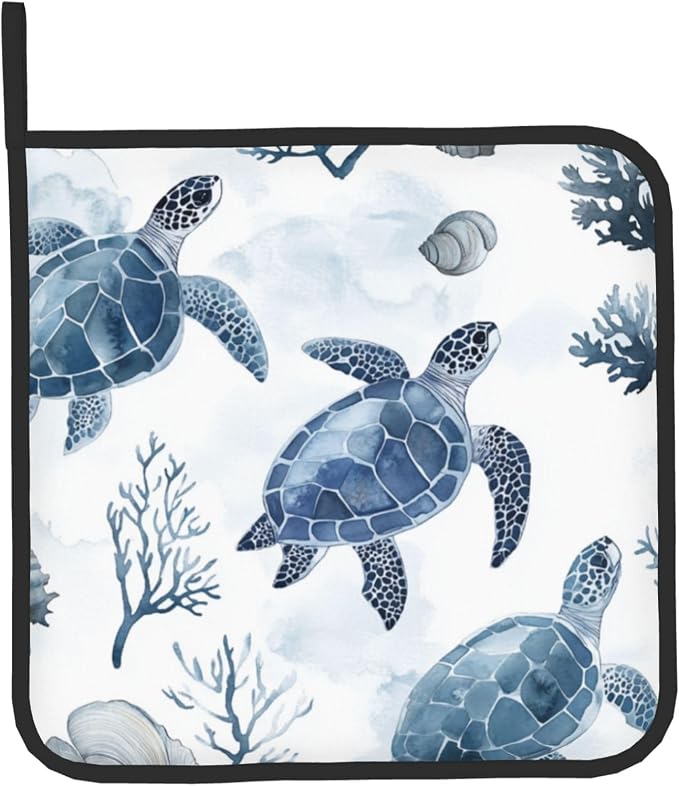 Nautical Oven Mitts for Women - Image 9